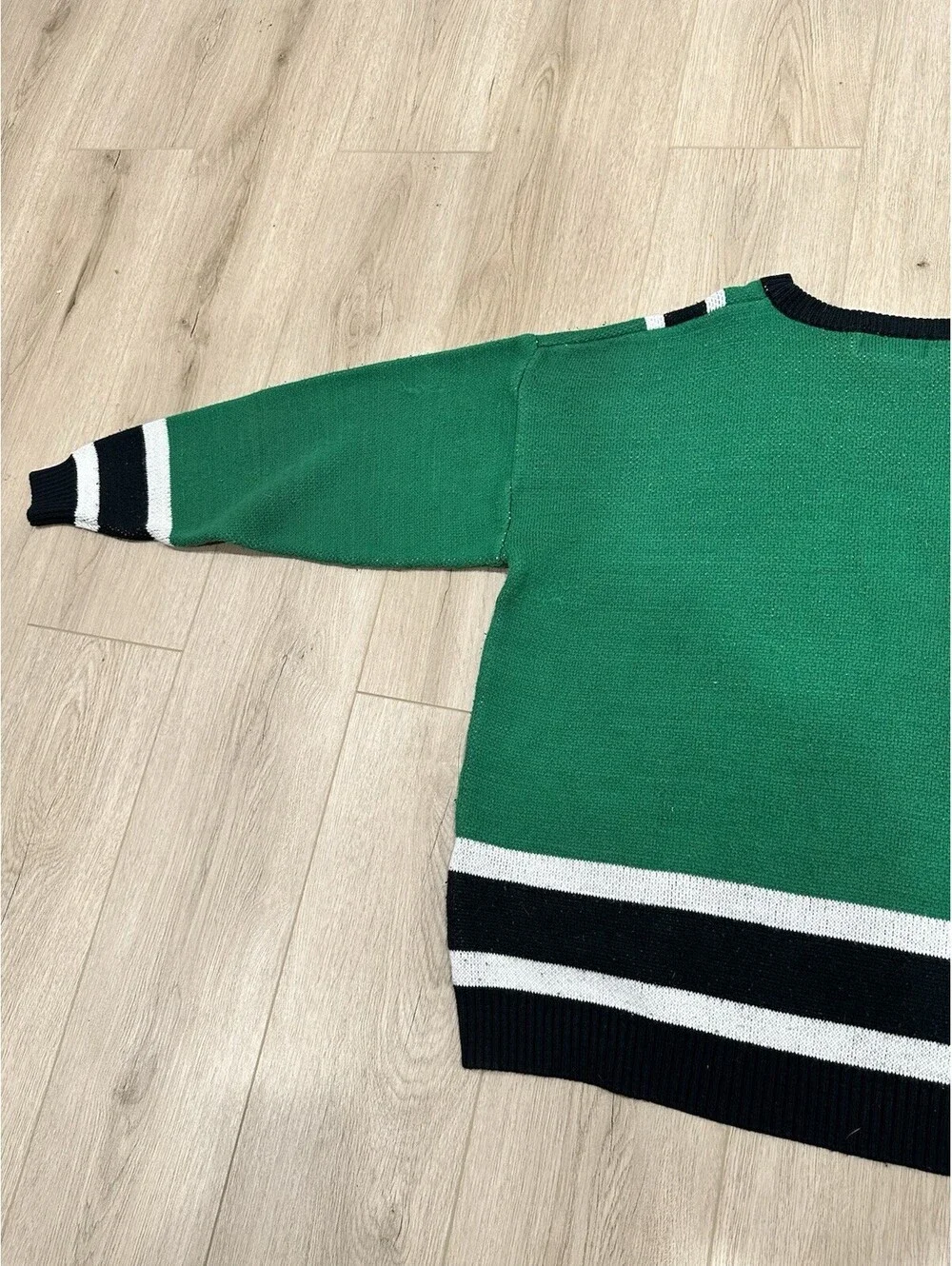Vintage New Jersey Jets Sweater Mens Large Multicolor Football NFL